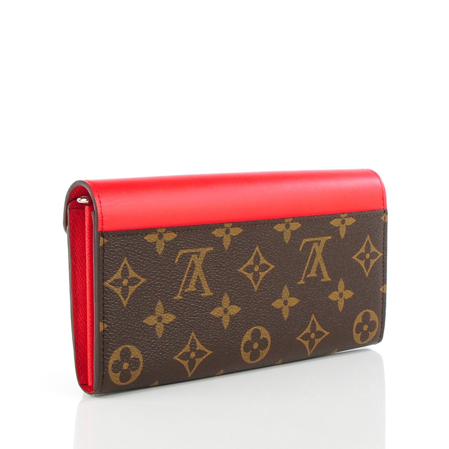 Louis Vuitton Monogram Tribal Mask Sarah Wallet Rouge 3 of 9