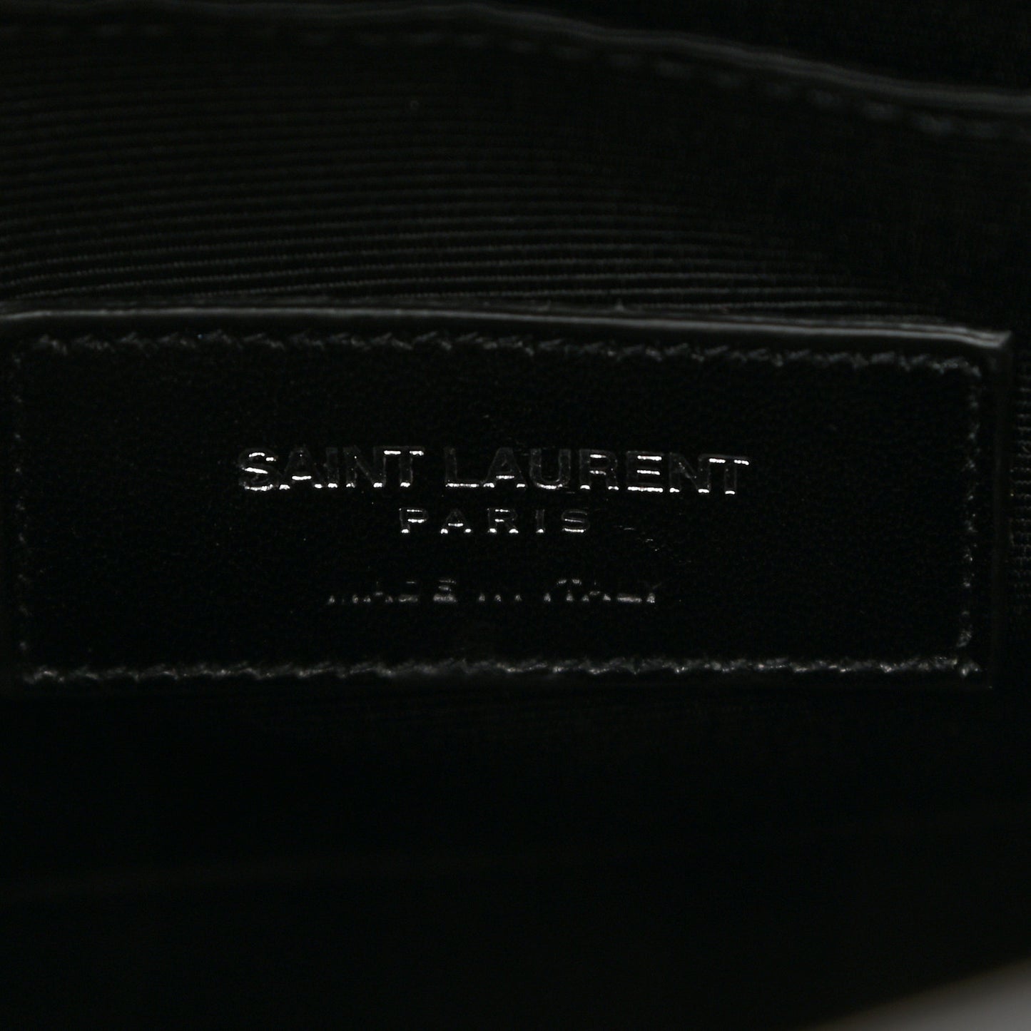 Grained Calfskin Baby Sac De Jour Coal