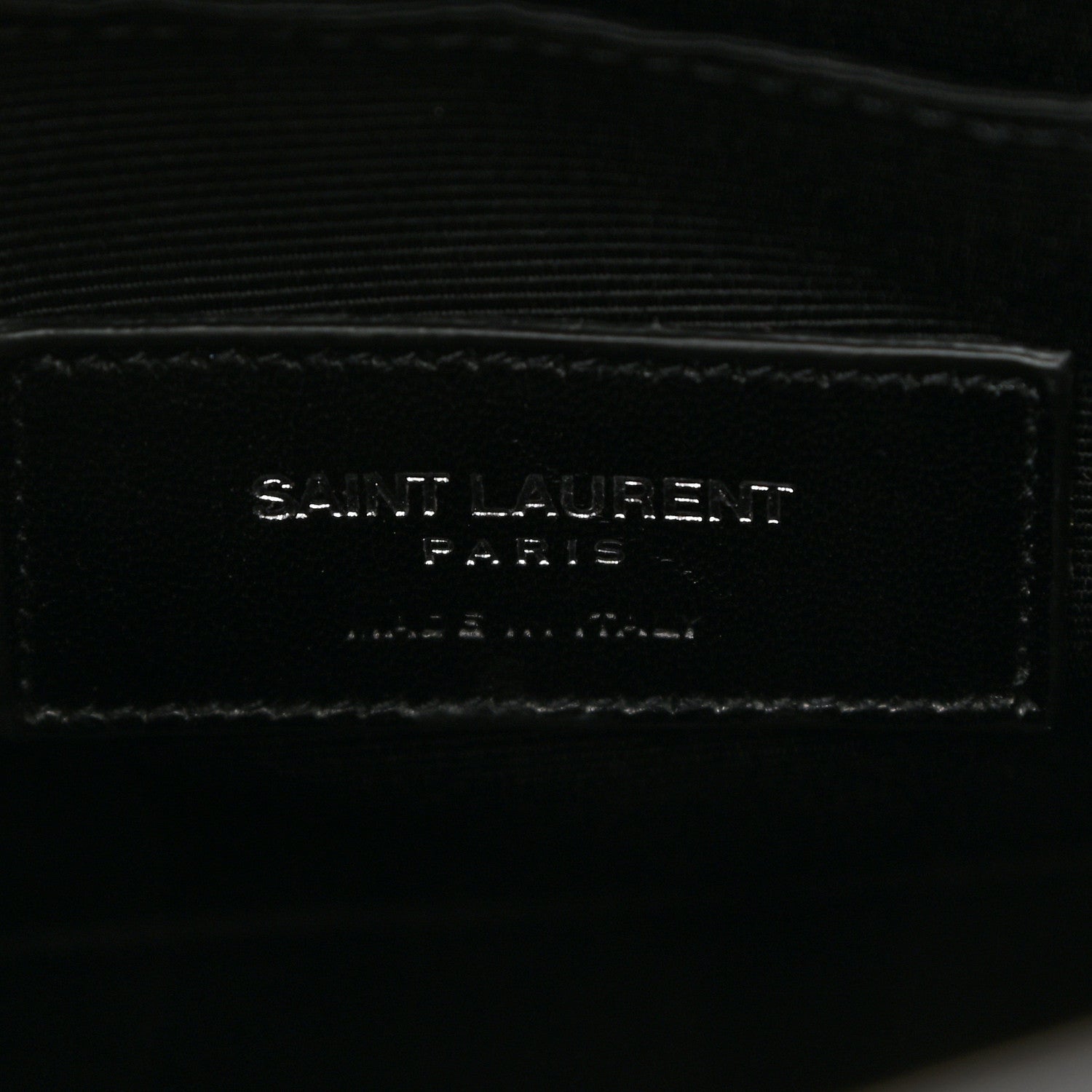 Saint Laurent Grained Calfskin Baby Sac De Jour Coal 7 of 10