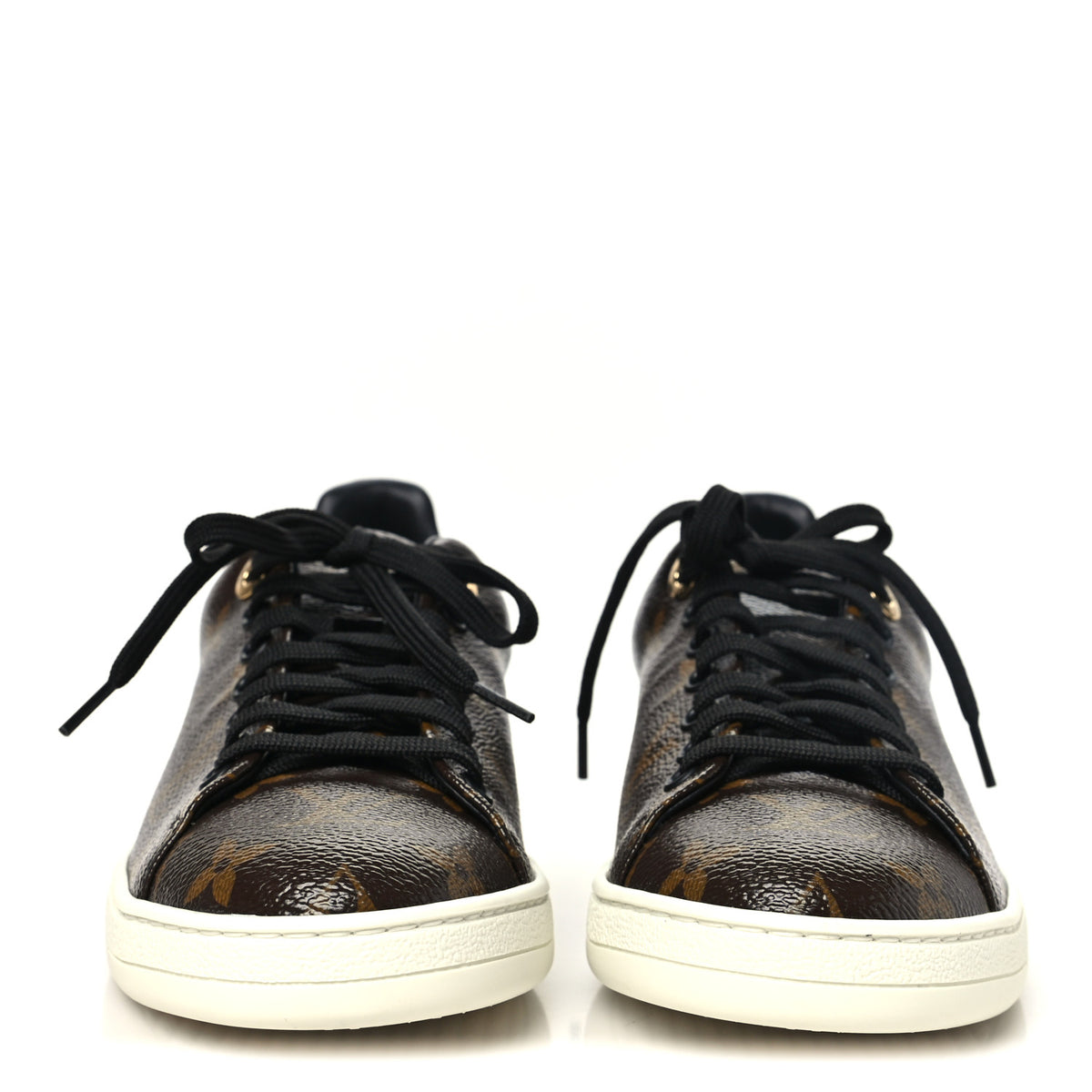 Patent Monogram Frontrow Sneakers 37