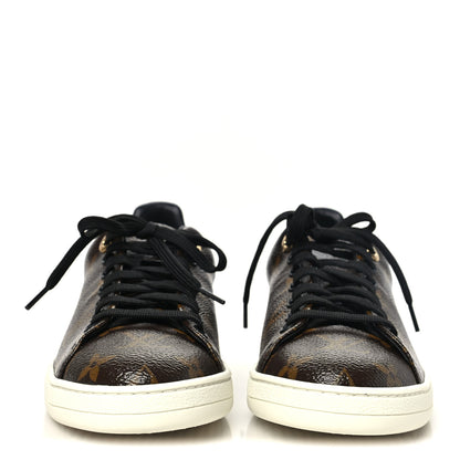 Louis Vuitton Patent Monogram Frontrow Sneakers 37 3 of 8