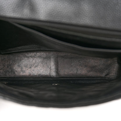 Chanel Caviar Quilted Jumbo Single Flap Black 5 of 10