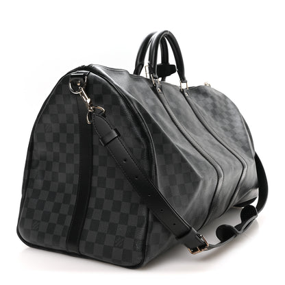 Louis Vuitton Damier Graphite Keepall Bandouliere 55 2 of 10