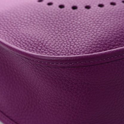 Hermes Taurillon Clemence Evelyne III GM Anemone 9 of 11