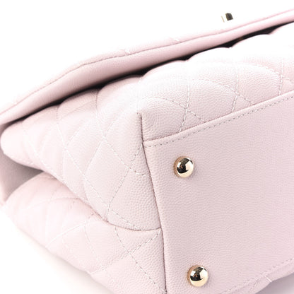Chanel Caviar Quilted Small Coco Handle Flap Lilas Lilac 5 of 11