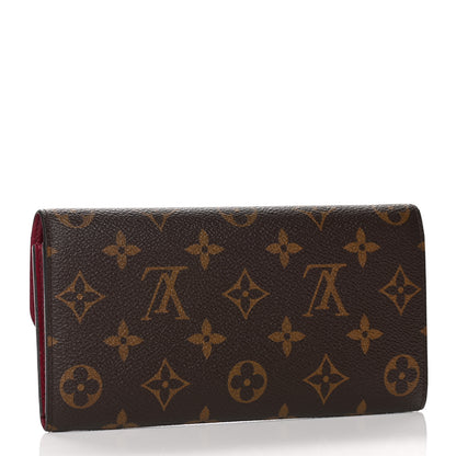 Louis Vuitton Monogram Emilie Wallet Fuchsia 3 of 10