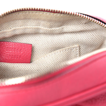 Gucci Pebbled Calfskin Small Soho Disco Bag Pink 9 of 10