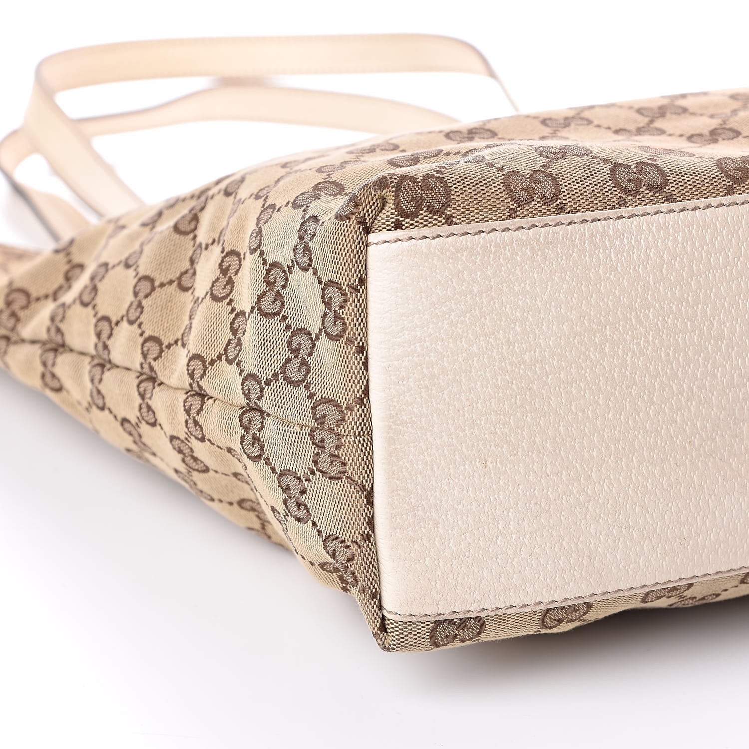 Gucci Monogram Charmy Tote Off White 8 of 10