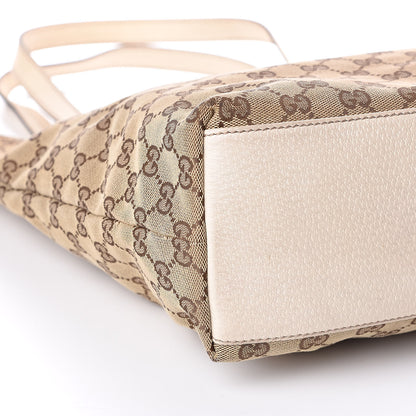 Gucci Monogram Charmy Tote Off White 8 of 10