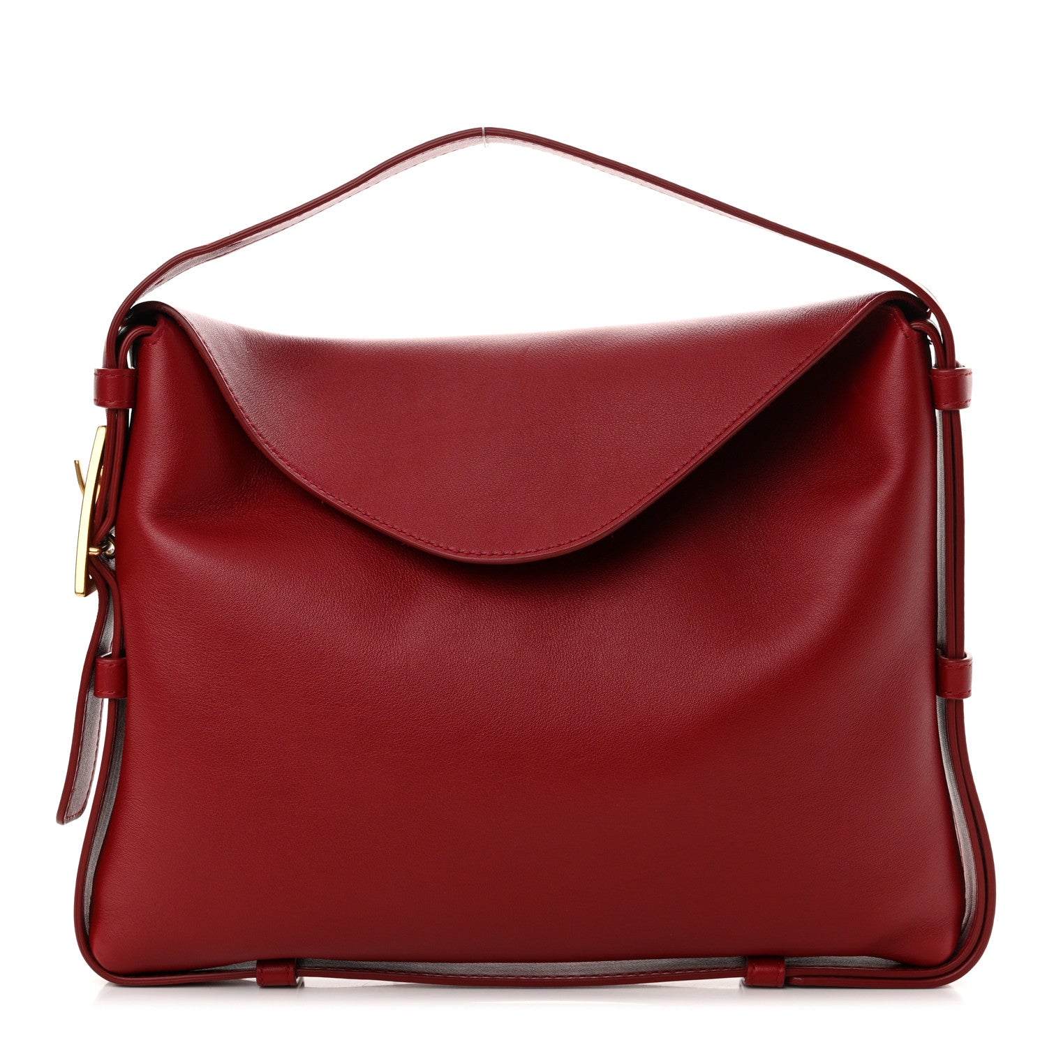 Bottega Veneta Calfskin Cradle Red 1 of 15