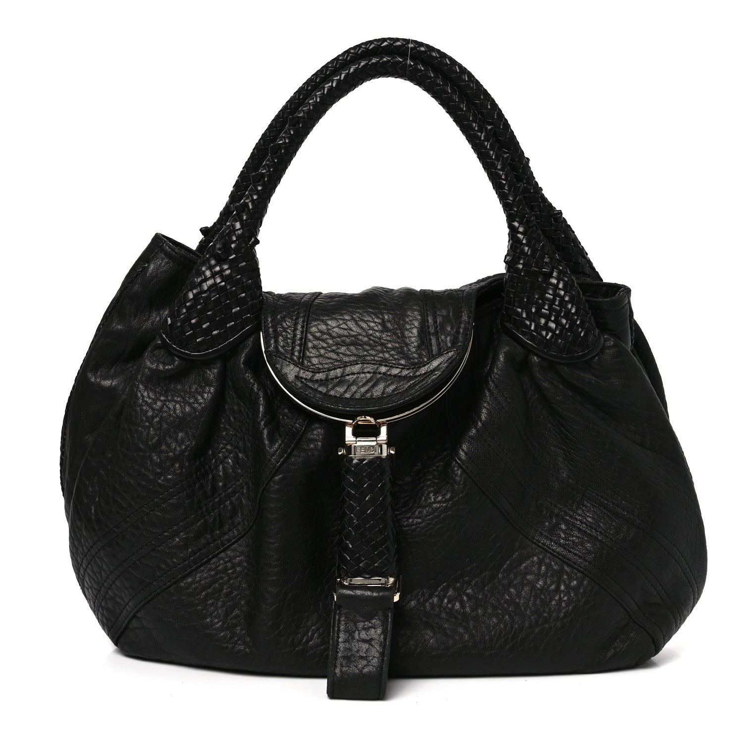 Fendi Nappa Nuvolata Spy Black 1 of 11