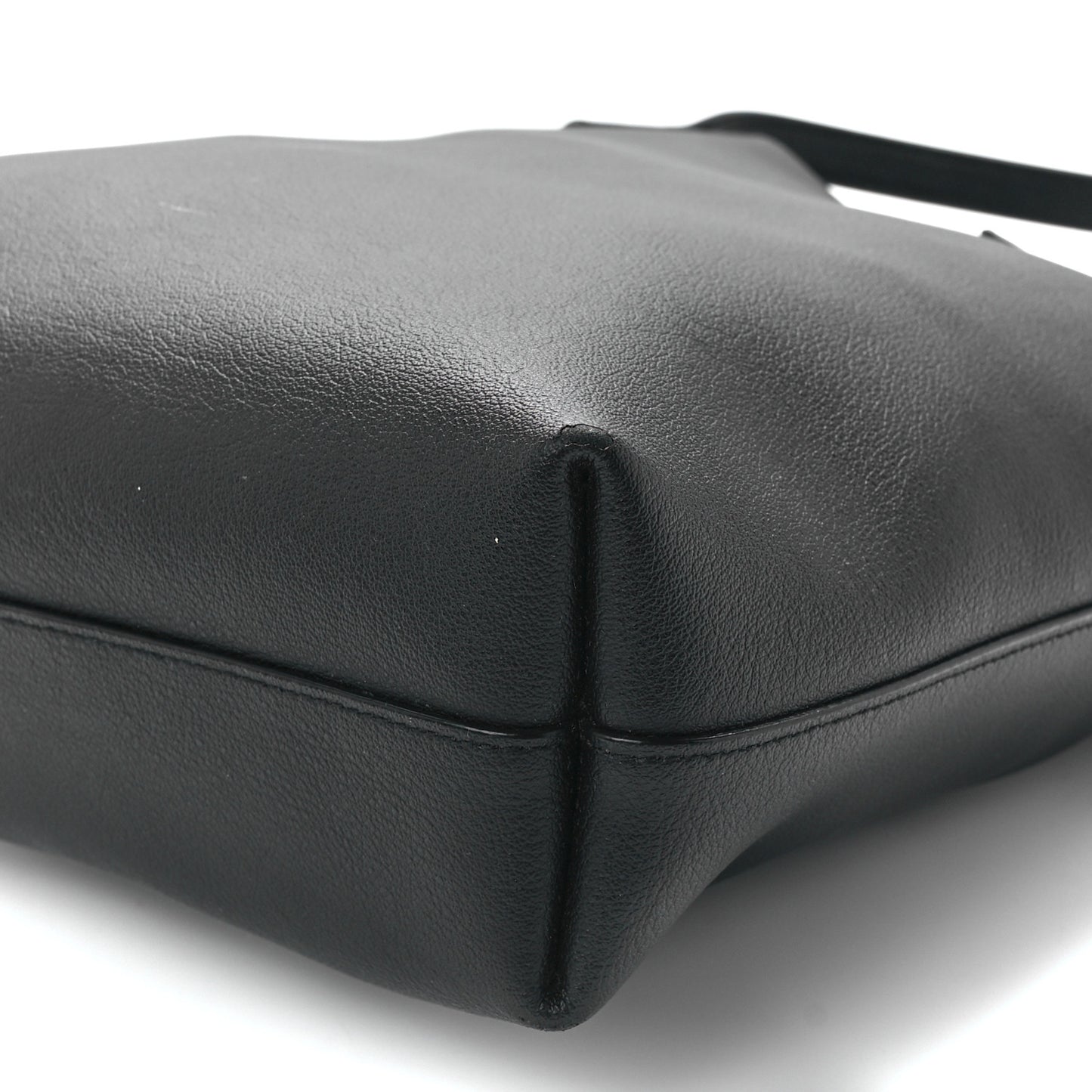 Calfskin Toy Shopping Tote Black