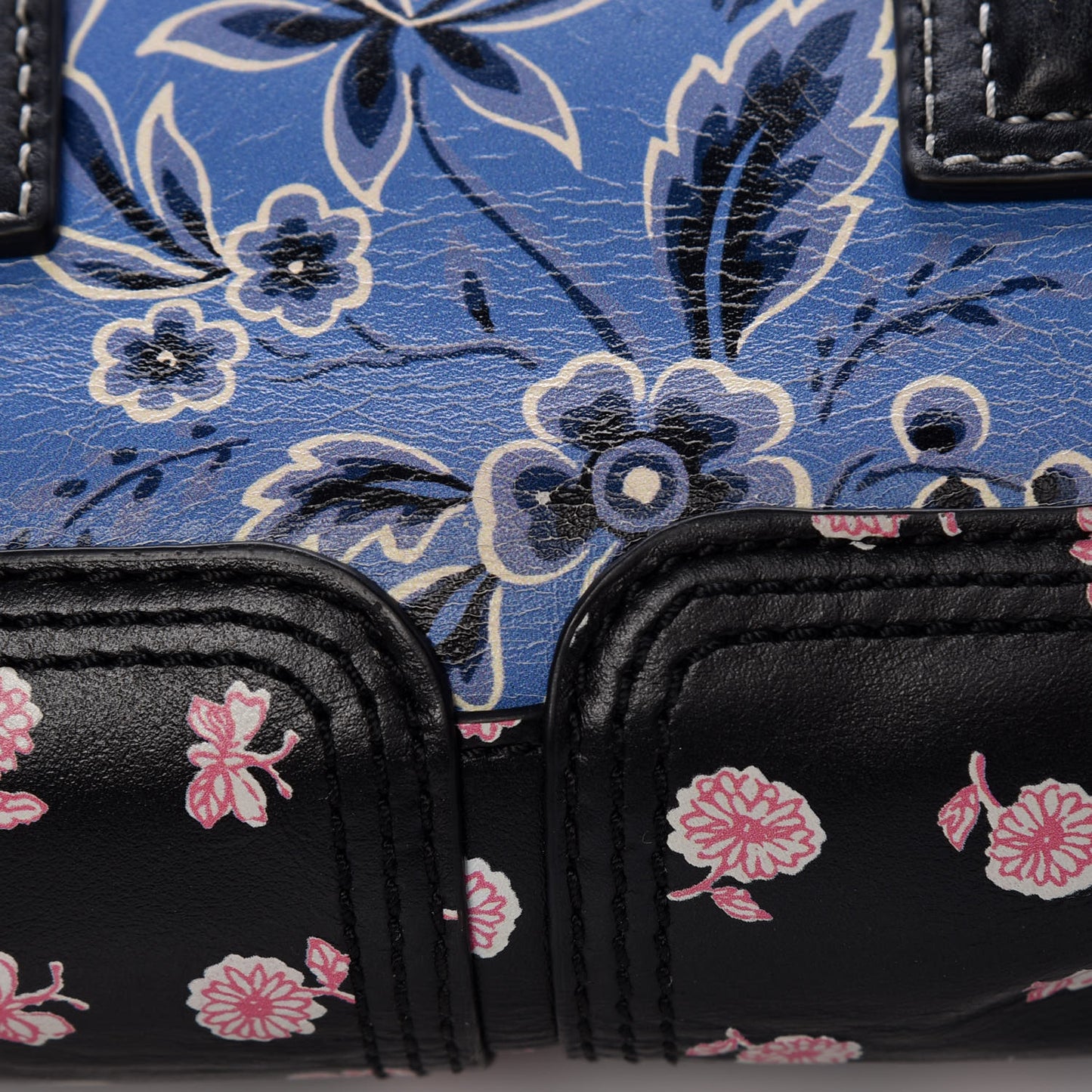 3.1 Calfskin Mini Pashli Floral Print Multicolor