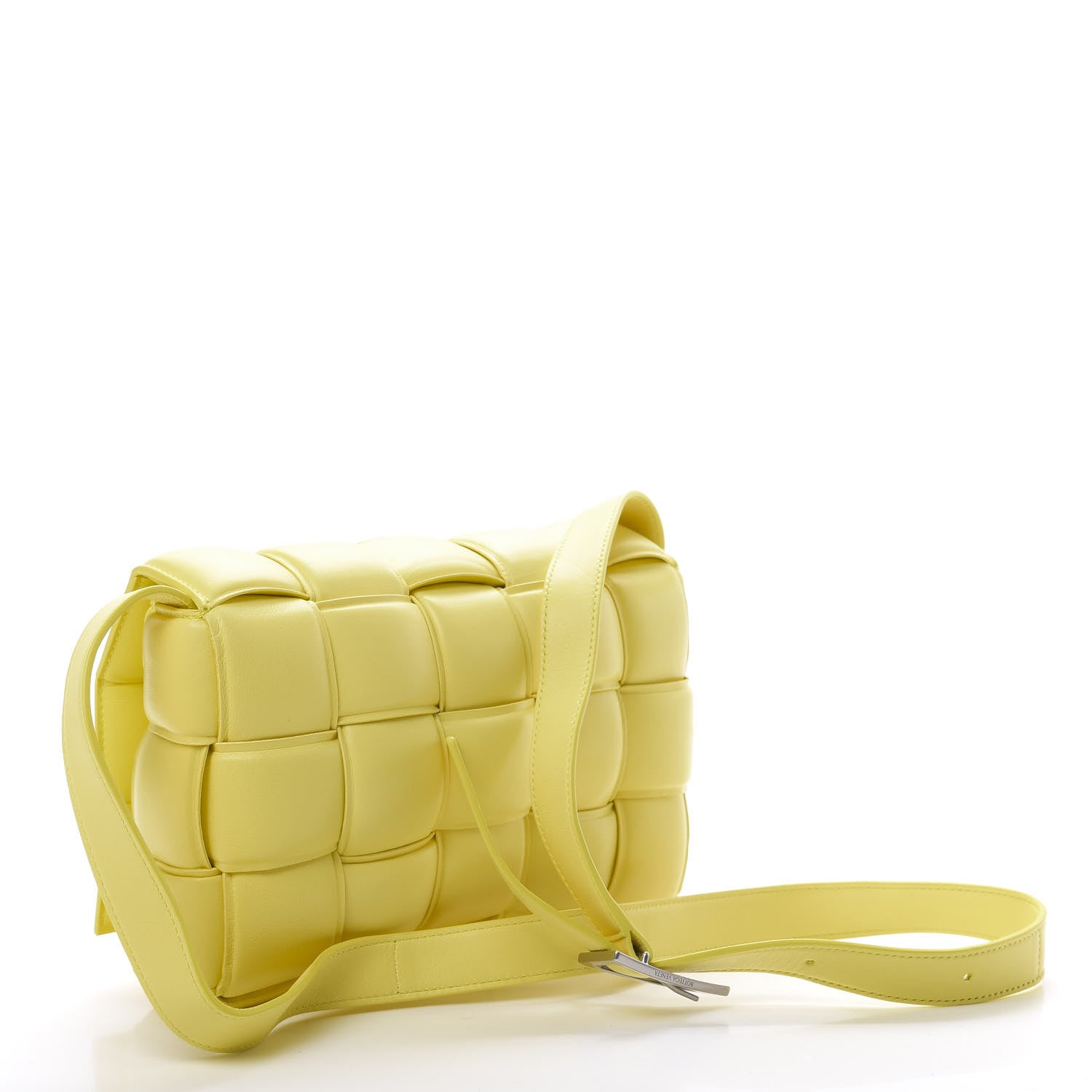 Bottega Veneta Nappa Maxi Intreccio Padded Cassette Crossbody Bag Sherbert 3 of 10