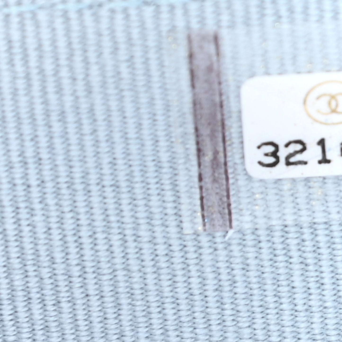Caviar Quilted Medium Gusset Flap Wallet Light Blue
