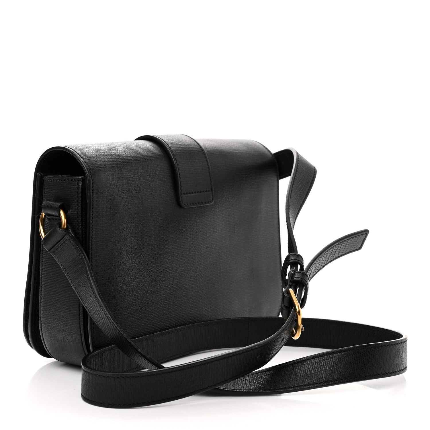 Saint Laurent Calfskin Classic Y Satchel Black 3 of 14