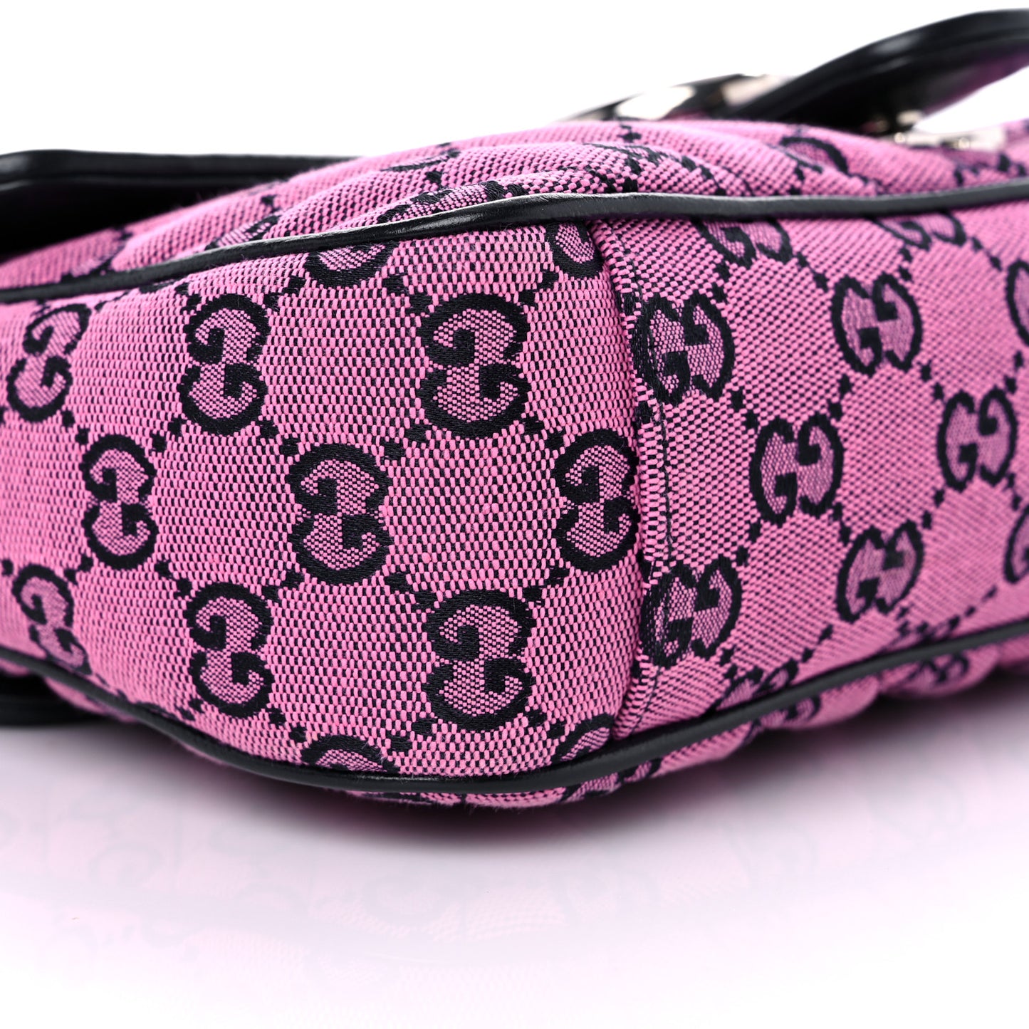 Monogram Multicolor Matelasse Diagonal Small GG Marmont Shoulder Bag Pink Blue