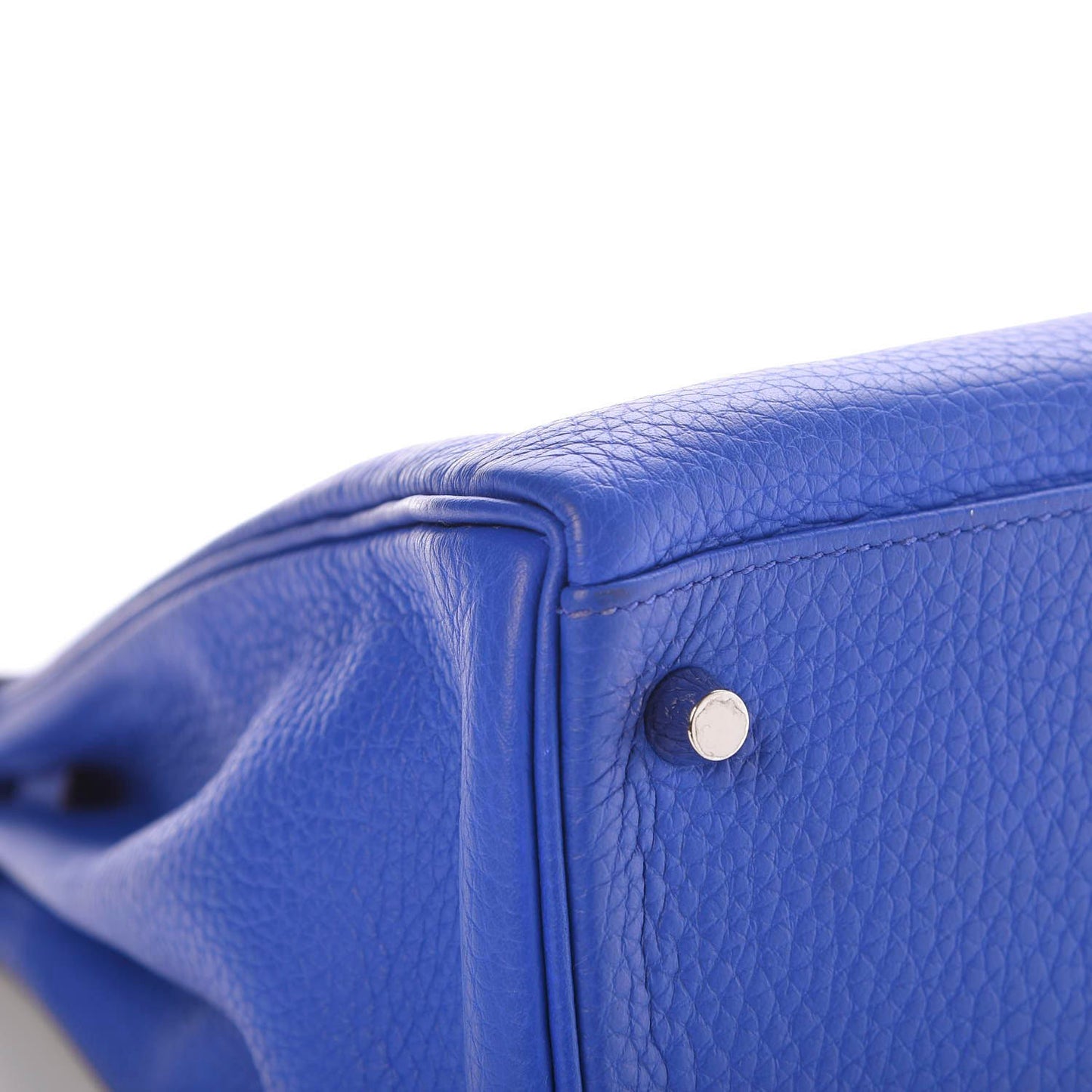 Taurillon Clemence Kelly Retourne 32 Bleu Electrique