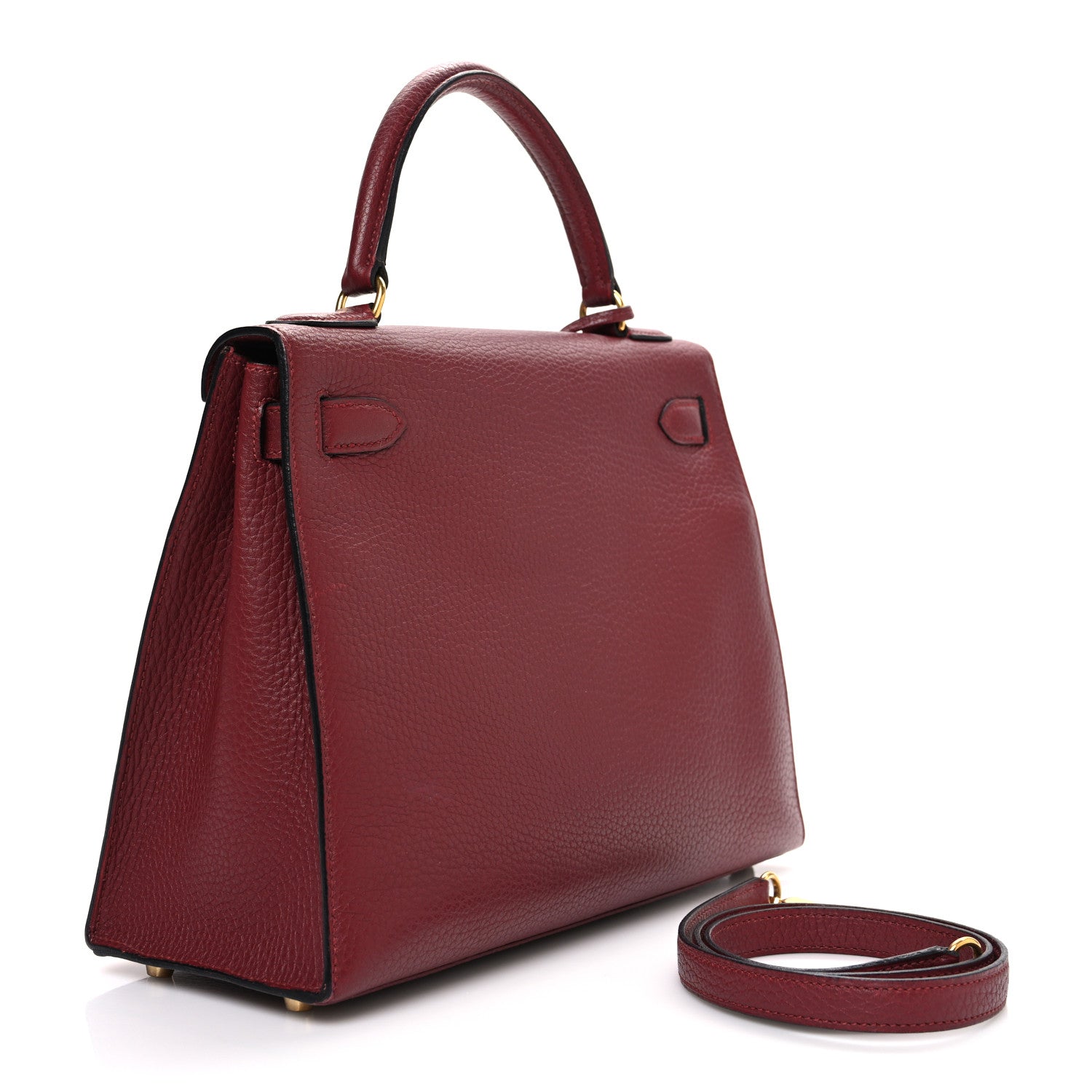 Hermes Ardennes Kelly Sellier 28 Rouge H 3 of 12