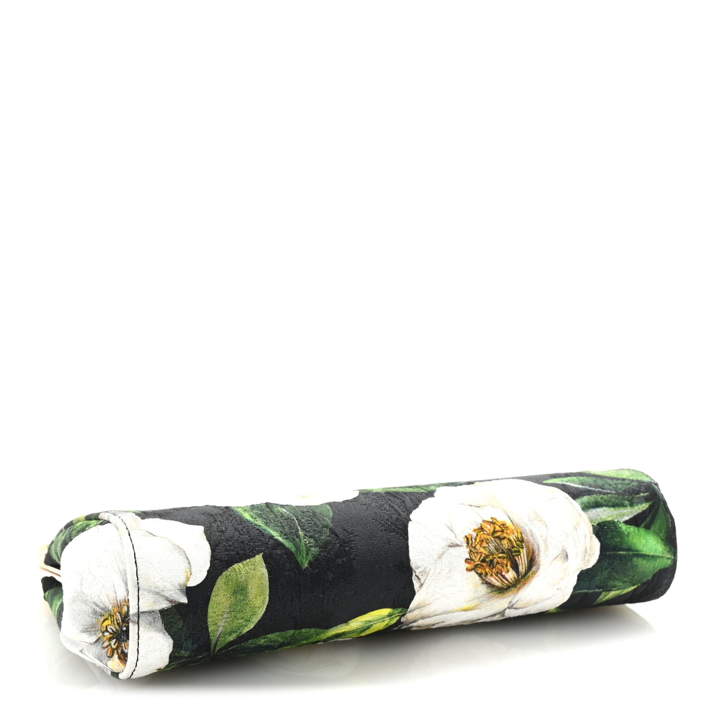 Brocade Medium Marlene Floral Print Chain Clutch Black Multicolor