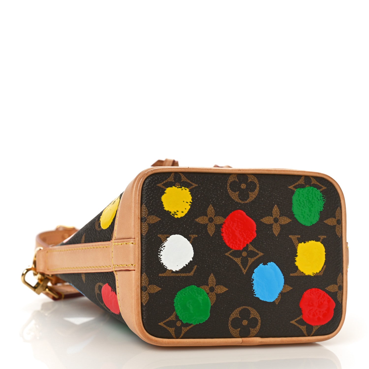 Louis Vuitton LV X YK Monogram Dots Nano Noe Multicolor 4 of 8