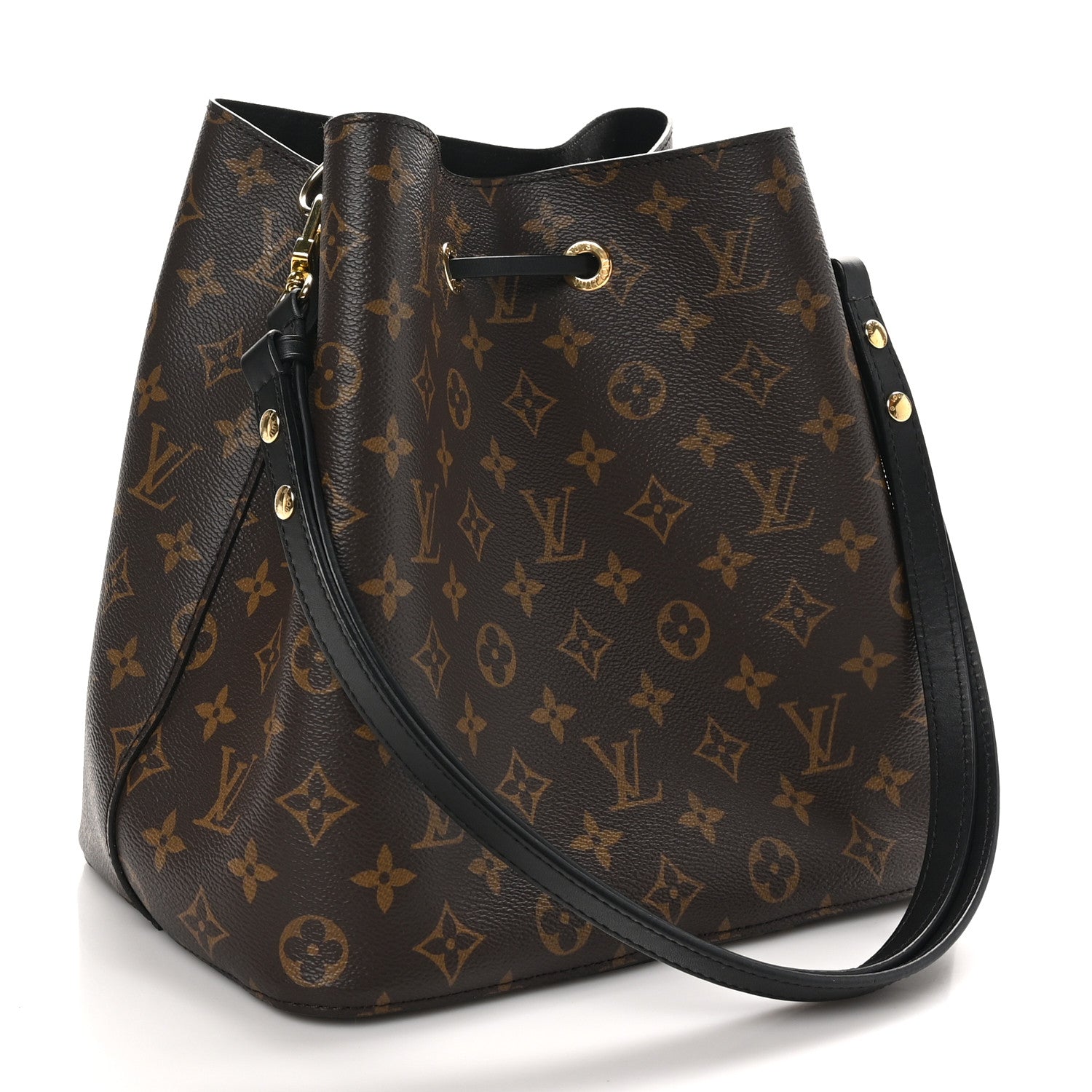 Louis Vuitton Monogram Neonoe MM Black 3 of 9