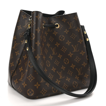 Louis Vuitton Monogram Neonoe MM Black 3 of 9