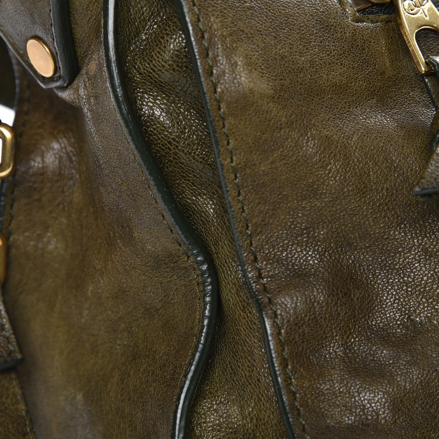 Proenza Schouler Lambskin Medium PS1 Satchel Military 10 of 10