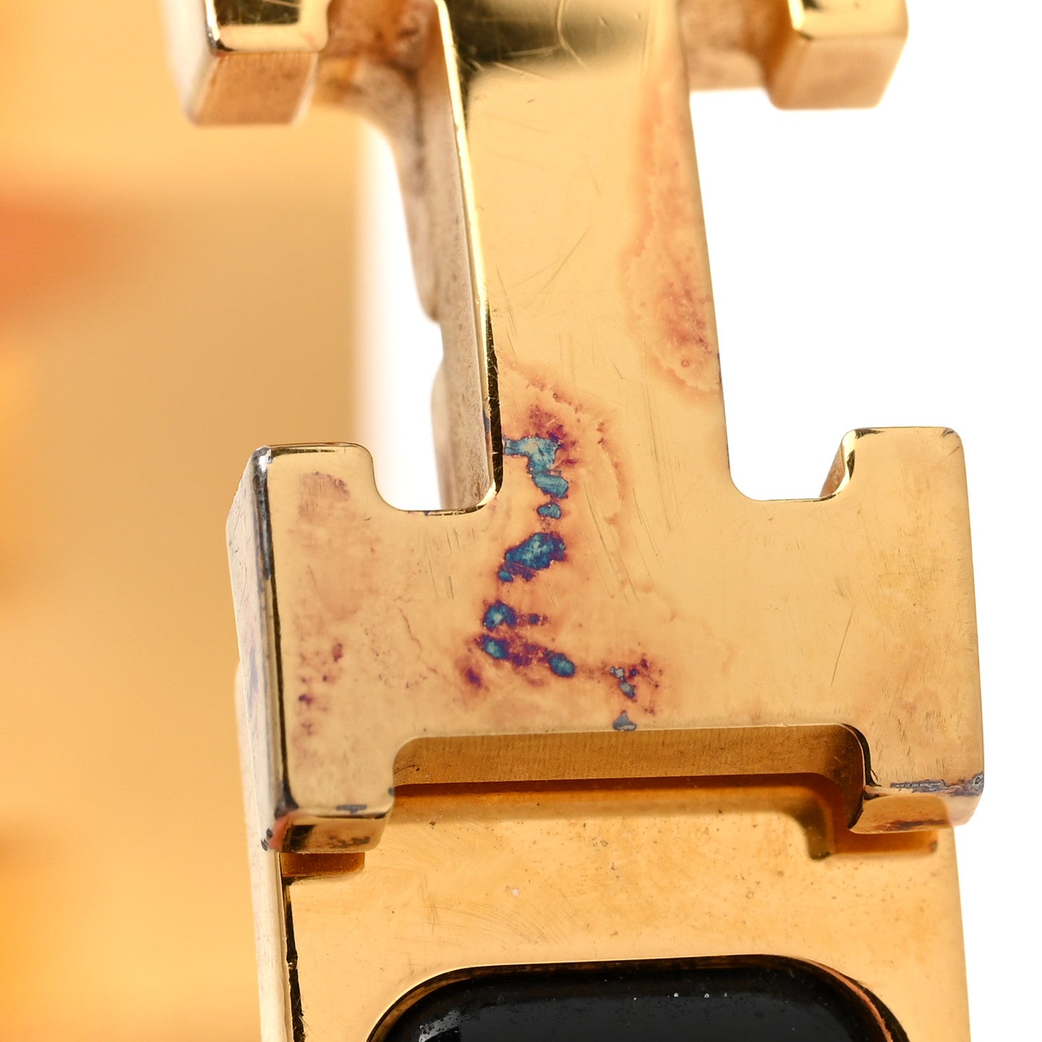 Hermes Enamel Narrow Clic Clac H Bracelet GM Black 6 of 6
