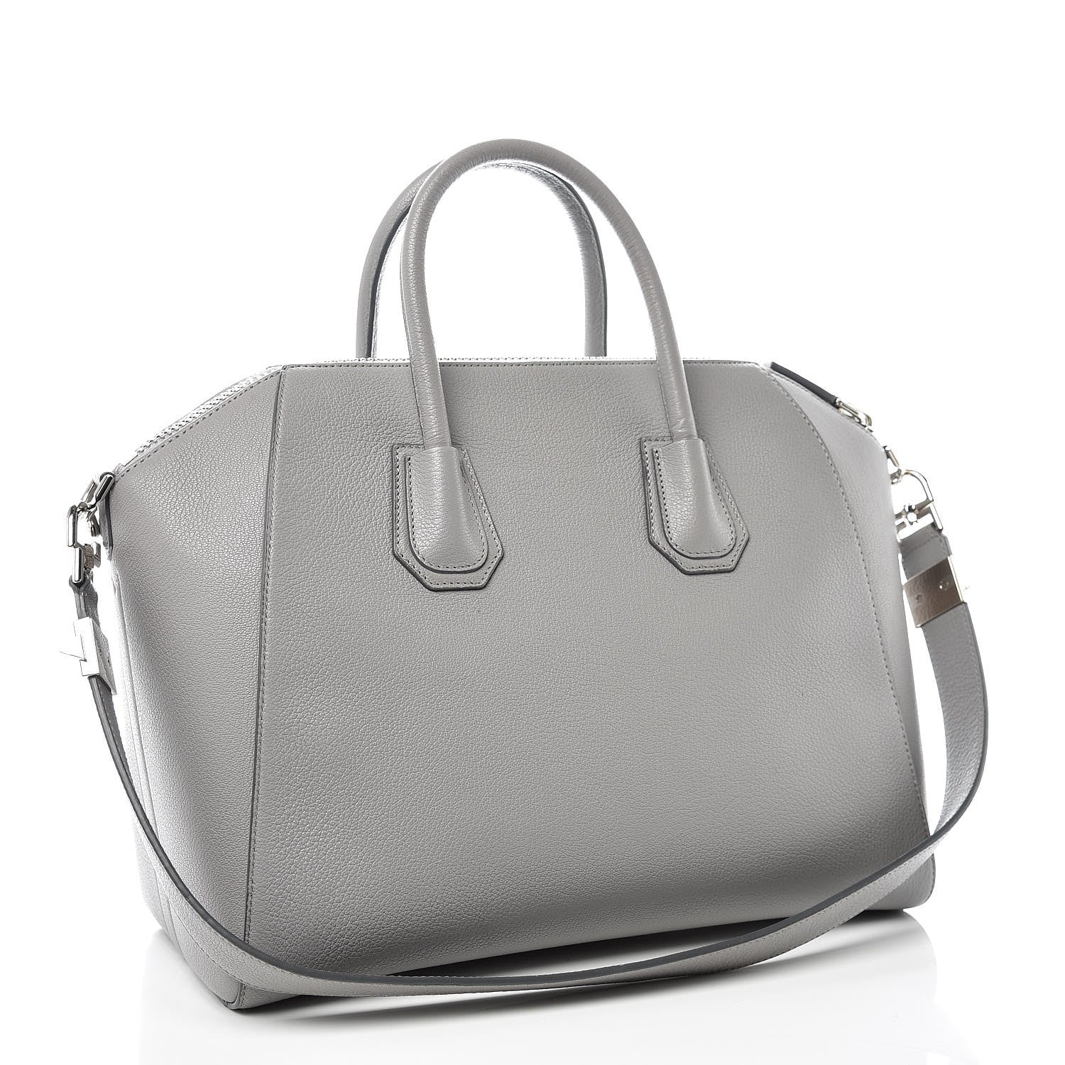 Givenchy Sugar Goatskin Medium Antigona Pearl Grey 3 of 14
