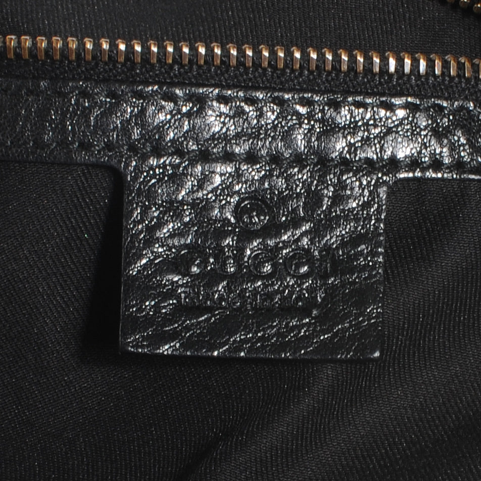 Monogram Large Jockey Hobo Black