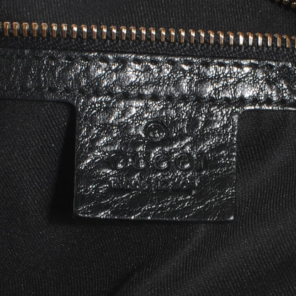 Gucci Monogram Large Jockey Hobo Black 6 of 11