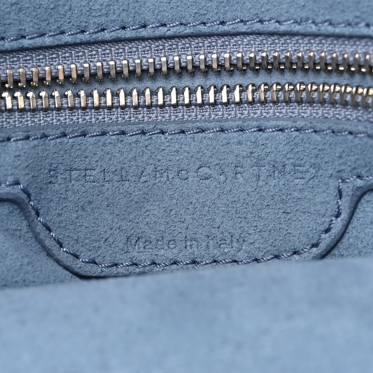 Eco Denim Quilted Small Beckett Shoulder Bag Blue