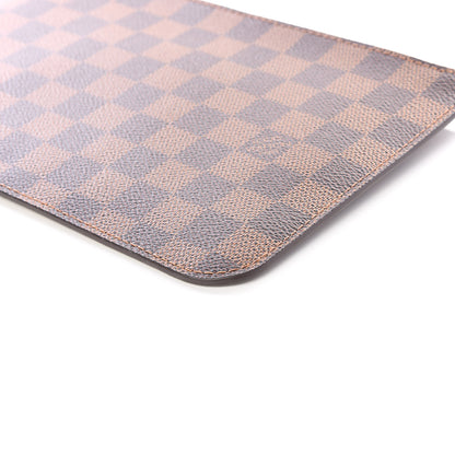 Louis Vuitton Damier Ebene Neverfull MM GM Pochette 6 of 9