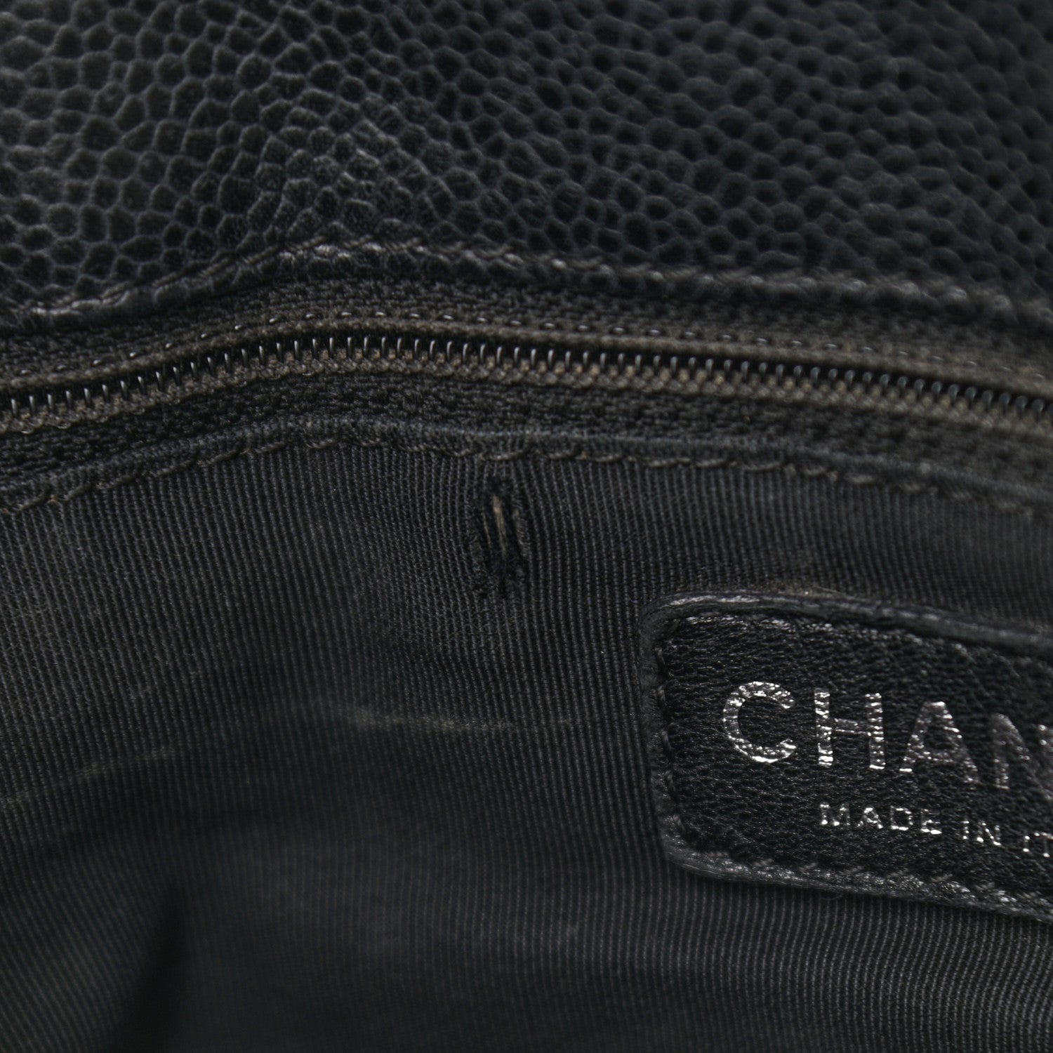 Chanel Caviar Quilted Grand Shopping Tote GST Black 13 of 21