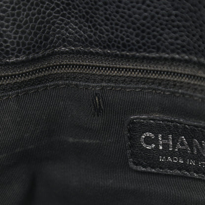 Chanel Caviar Quilted Grand Shopping Tote GST Black 13 of 21