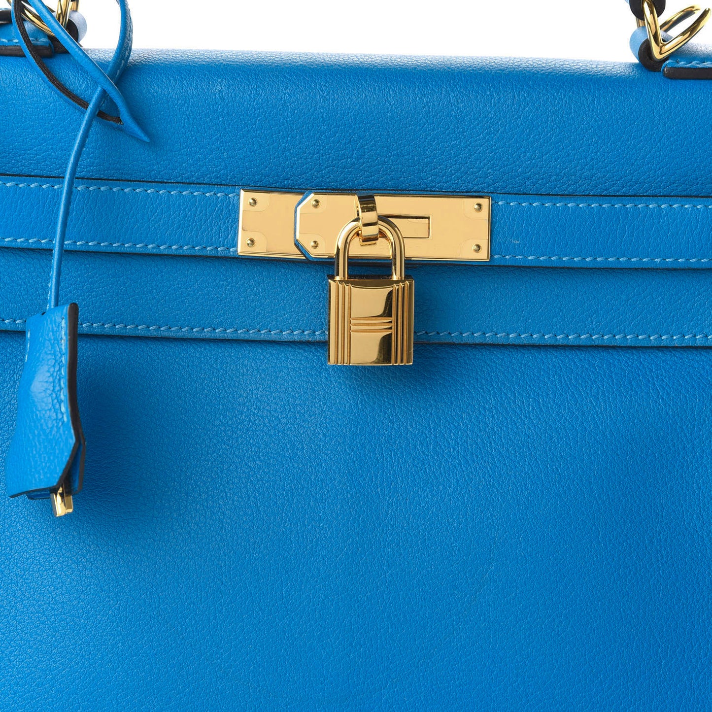 Evercolor Kelly Retourne 28 Bleu Hydra