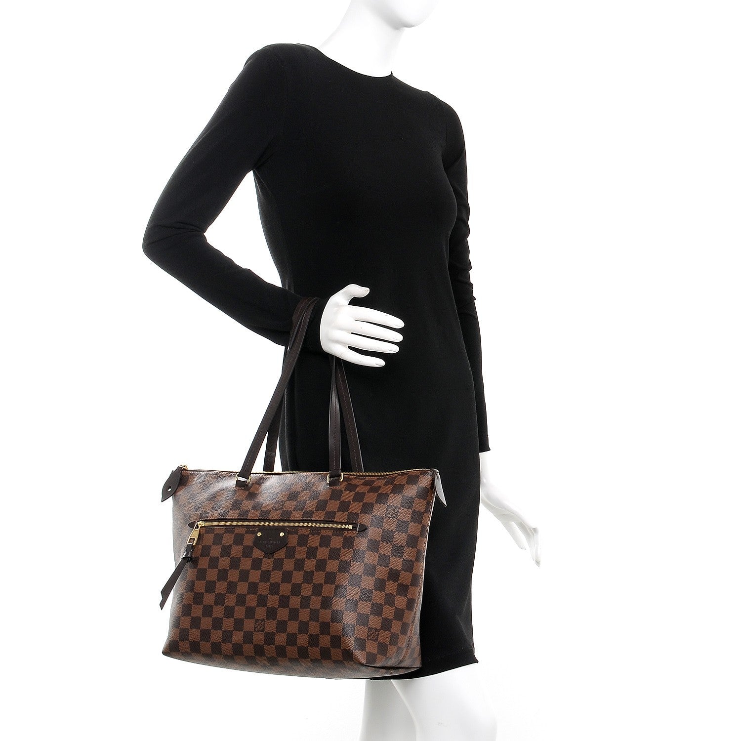 Louis Vuitton Damier Ebene Iena MM 2 of 9