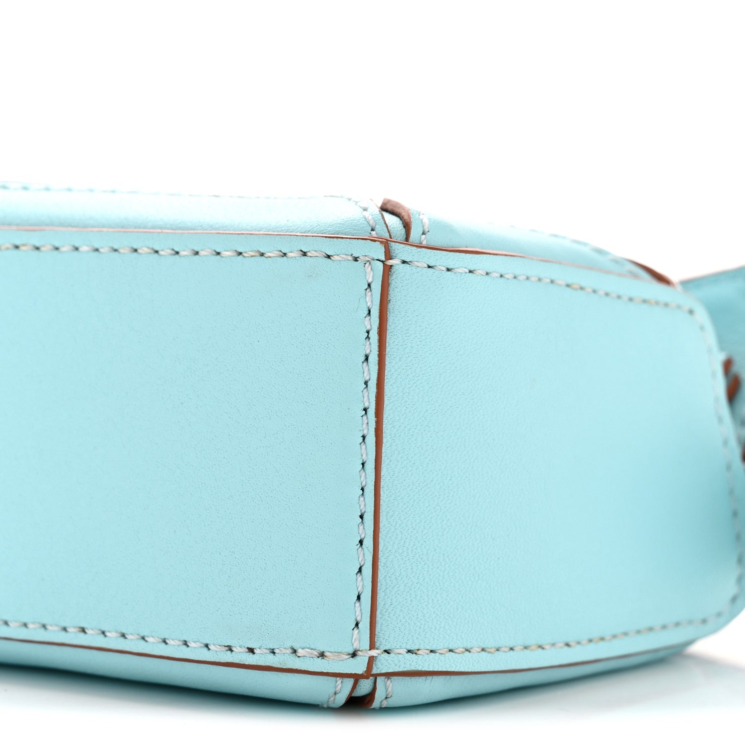 Loewe Calfskin Nano Puzzle Bag Pacific Aqua 10 of 12