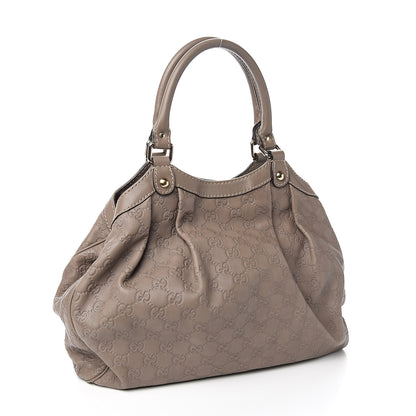 Gucci Guccissima Medium Sukey Tote Taupe 2 of 9