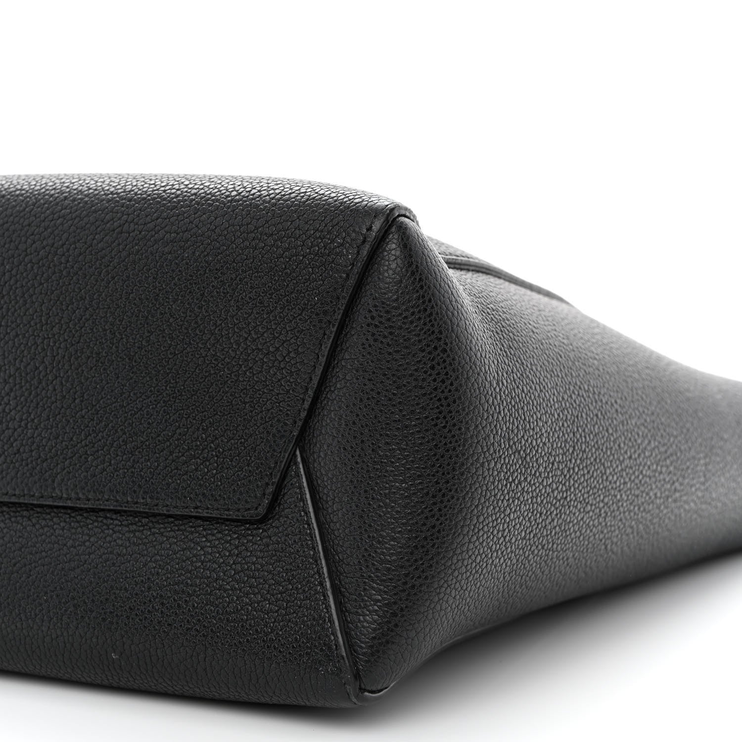 Celine Soft Grained Calfskin Small Sangle Bucket Bag Black 10 of 16