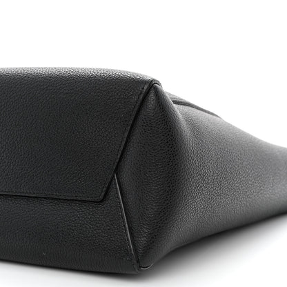 Celine Soft Grained Calfskin Small Sangle Bucket Bag Black 10 of 16