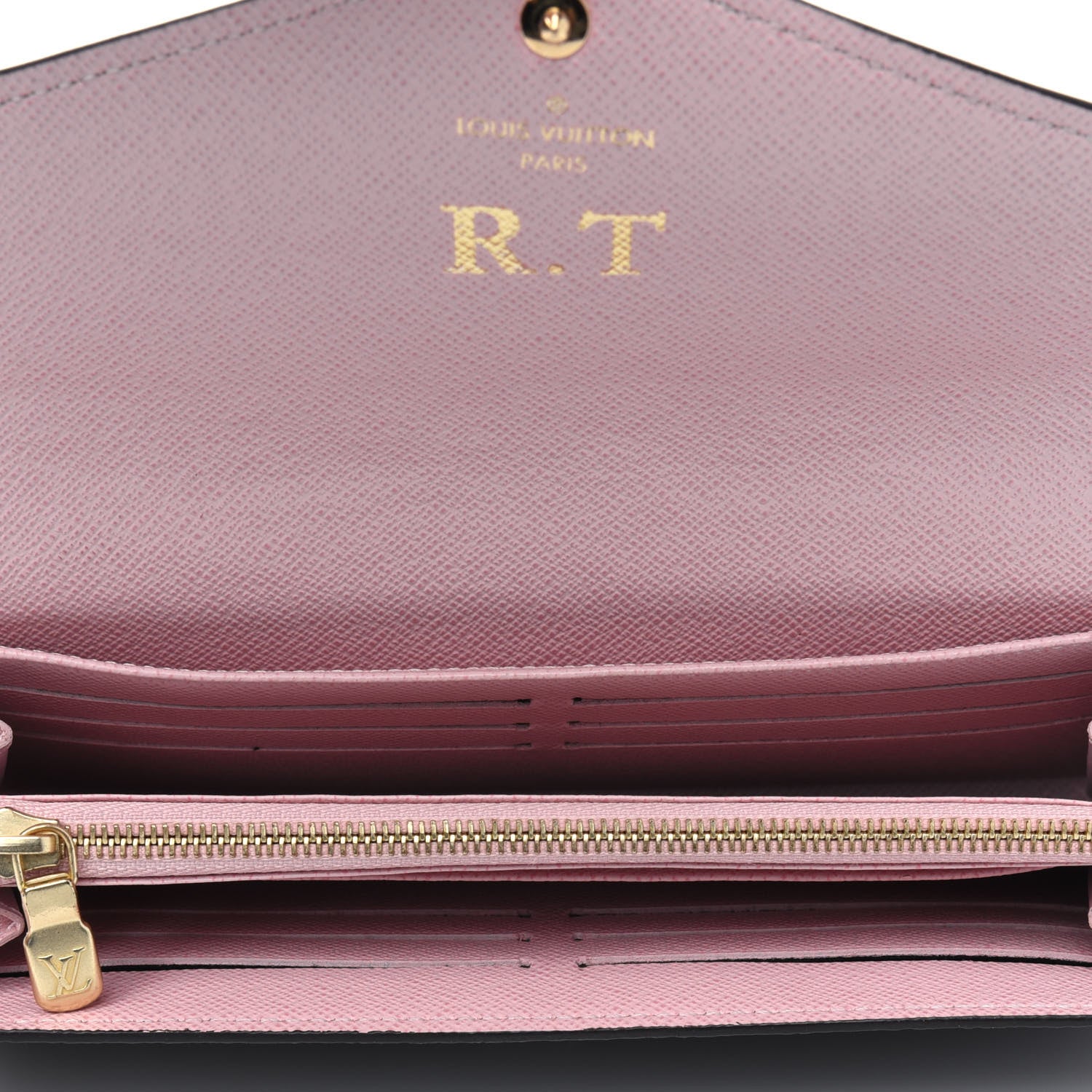 Louis Vuitton Monogram Sarah Wallet NM Rose Ballerine 3 of 4