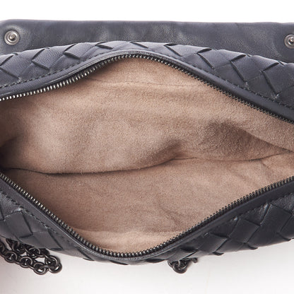 Bottega Veneta Nappa Intrecciato Small Chain Crossbody Black 8 of 10