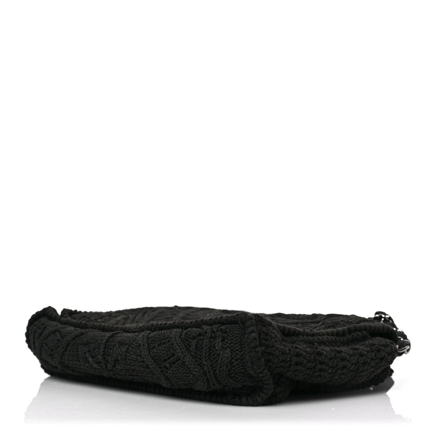 Chanel Crochet Medium Single Flap Black 9 of 10