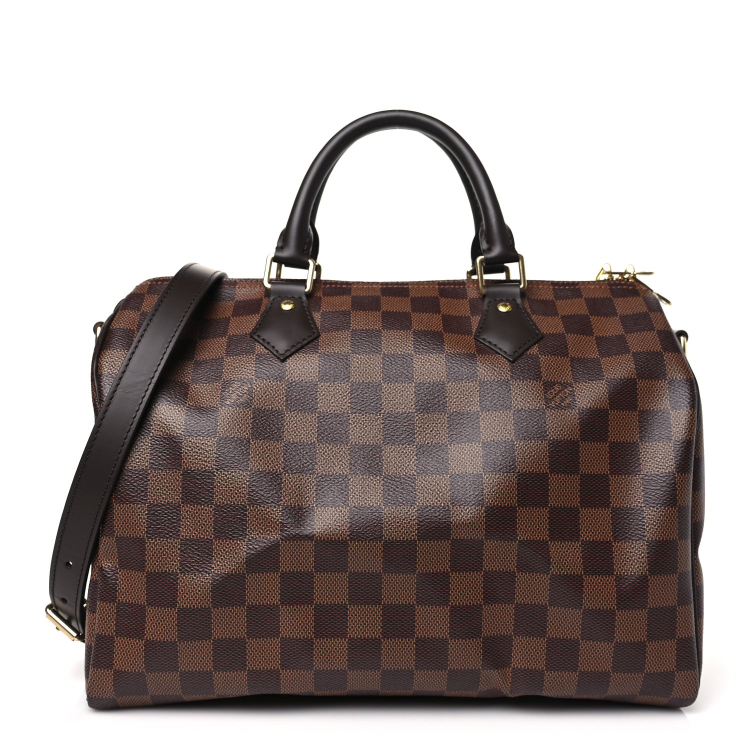 Louis Vuitton Damier Ebene Speedy Bandouliere 30 1 of 10