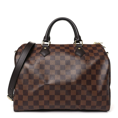 Louis Vuitton Damier Ebene Speedy Bandouliere 30 1 of 10