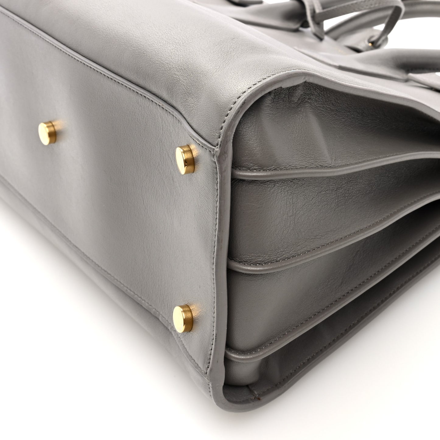 Calfskin Small Sac De Jour Fog