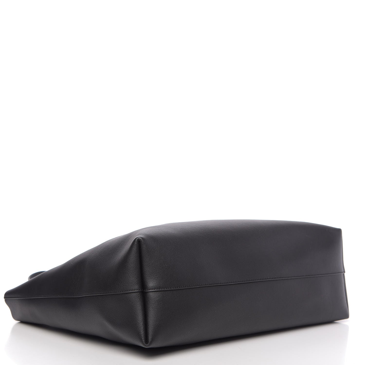 Saint Laurent Calfskin Large Shopping Tote Black 4 of 10
