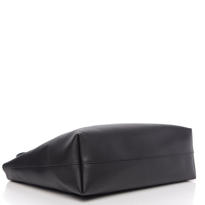 Saint Laurent Calfskin Large Shopping Tote Black 4 of 10